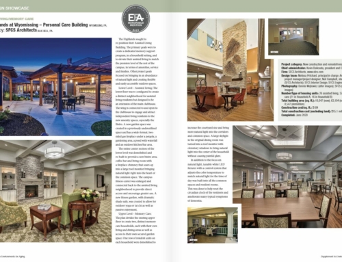 Highlands at Wyomissing Personal Care Renovation, EFA Showcase 2021 – Honorable Mention